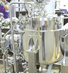 Pharmaceutical process tank pursuant to PED 2014/68/EU based on module A/A2/G.